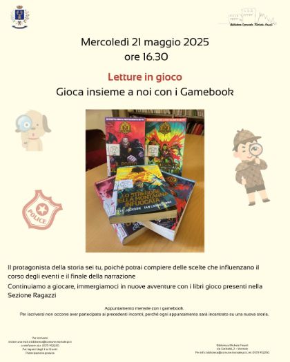 Letture in Gioco - Maggio Letture in Gioco - Maggio
