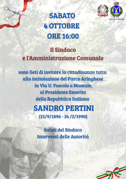 Inaugurazione del Parco Inaugurazione del Parco