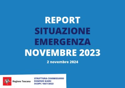 Report emergenza alluvione