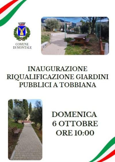 inaugurazione giardini