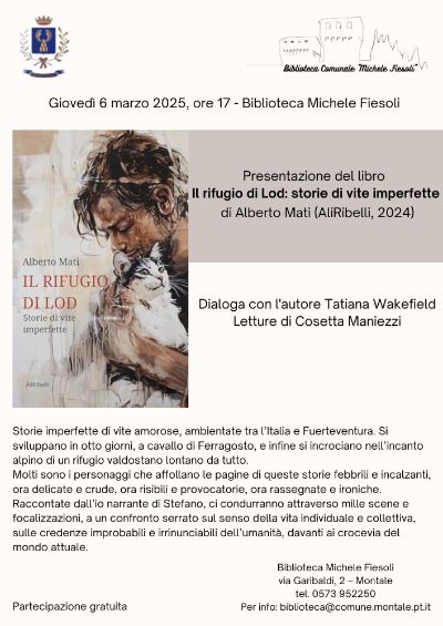 Presentazione del libro Il rifugio di Lod