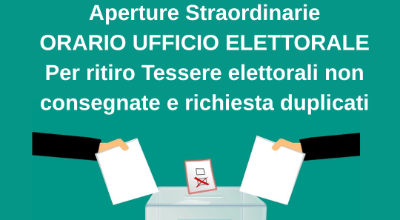 APERTURE STRAORDINARIE APERTURE STRAORDINARIE